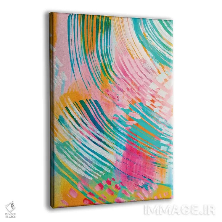 تابلو انتزاعی شماره ۳۲ اثر اتاوی - نمای پرسپکتیو محصول