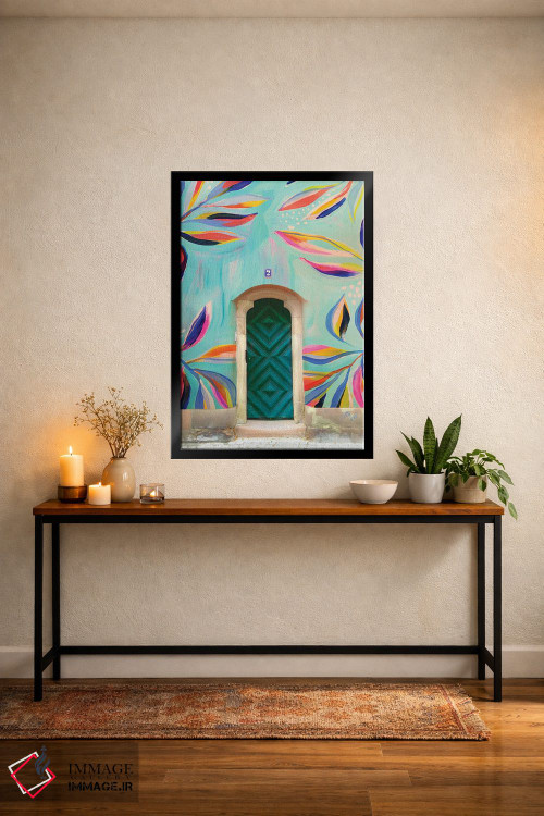 تابلو دکوراتیو خانه خوشبخت هفتم اثر اتاوی - D5B