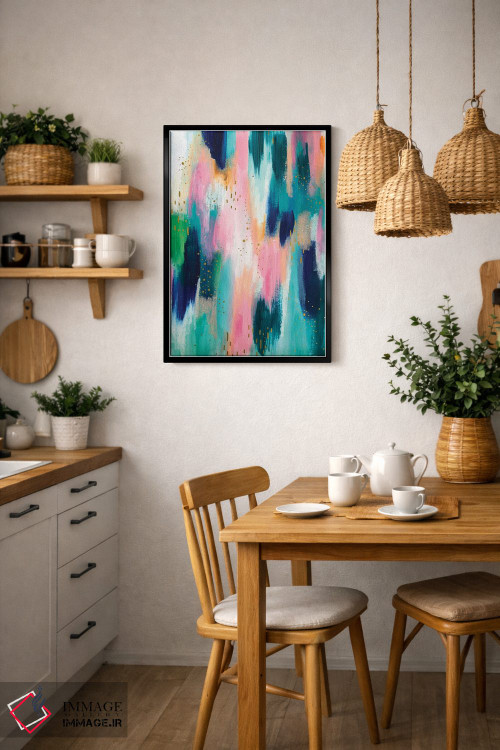 تابلو انتزاعی شماره ۴۴ اثر اتاوی - D5B