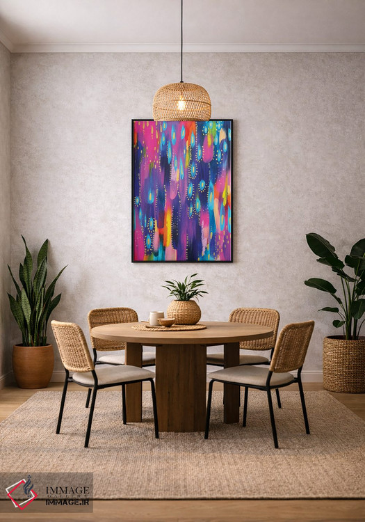 تابلو انتزاعی شماره ۱۵ اثر اتاوی - D3B