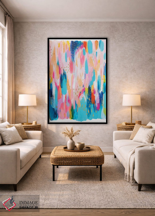 تابلو انتزاعی شماره ۱۶ اثر اتاوی - D1B