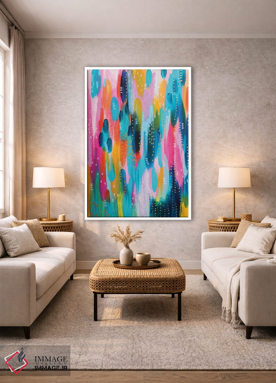 تابلو انتزاعی شماره ۲۷ اثر اتاوی - D1W