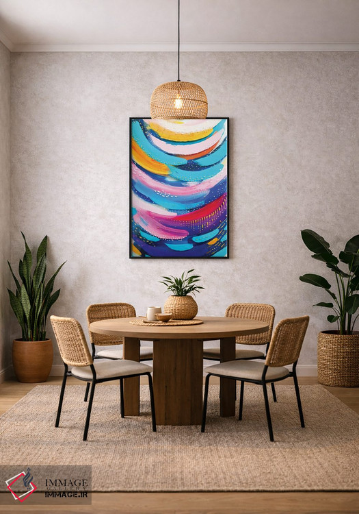 تابلو انتزاعی شماره ۲۰ اثر اتاوی - D3B