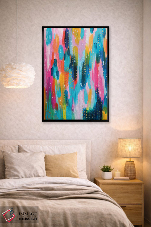 تابلو انتزاعی شماره ۲۷ اثر اتاوی - D2B