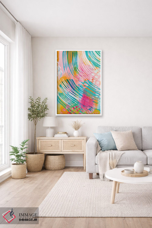 تابلو انتزاعی شماره ۳۲ اثر اتاوی - D2W