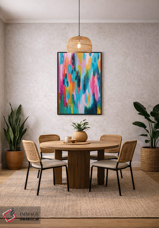 تابلو انتزاعی شماره ۲۷ اثر اتاوی - D5B