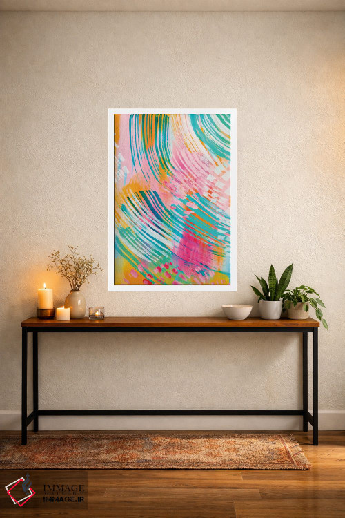 تابلو انتزاعی شماره ۳۲ اثر اتاوی - D4W