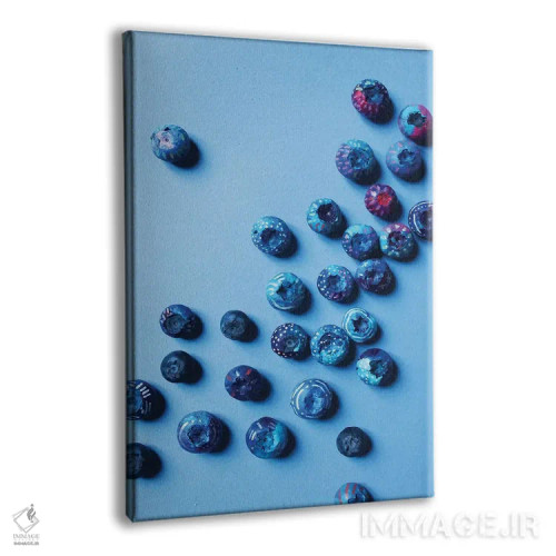 تابلو مینیمال بلوبری اثر اتاوی - نمای پرسپکتیو محصول