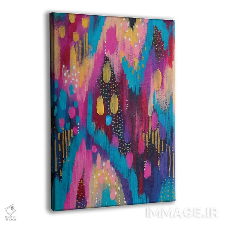 تابلو انتزاعی شماره ۳۸ اثر اتاوی - نمای پرسپکتیو محصول