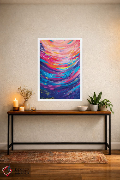 تابلو انتزاعی شماره ۳۴ اثر اتاوی - D4W