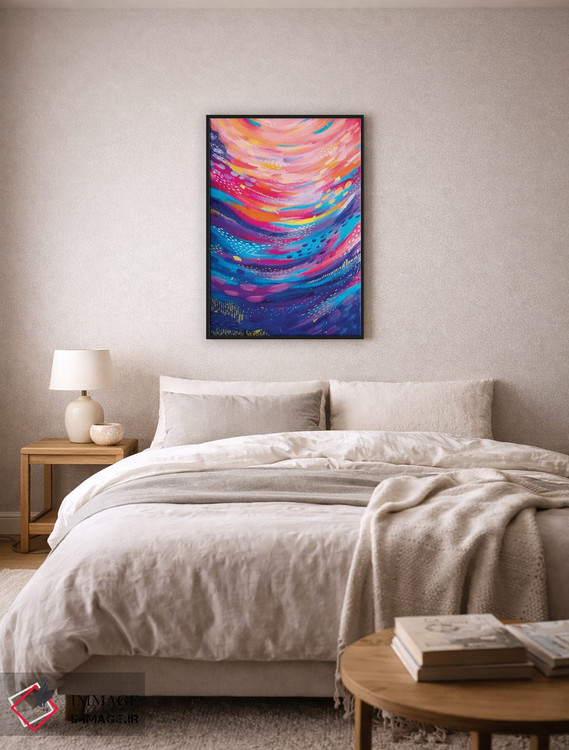 تابلو انتزاعی شماره ۳۴ اثر اتاوی - D6B