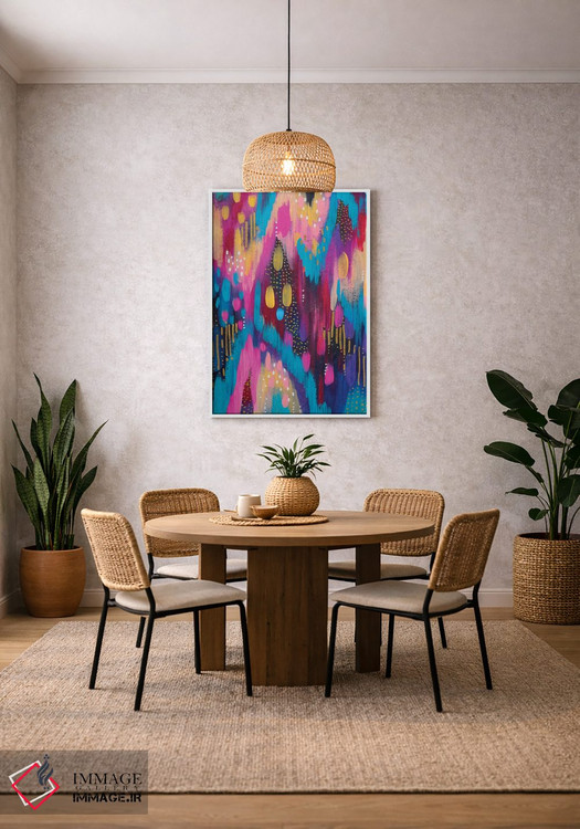 تابلو انتزاعی شماره ۳۸ اثر اتاوی - D2W