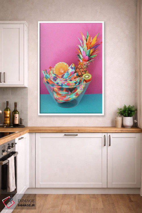 تابلو دکوراتیو کاسه میوه اثر اتاوی - D2W