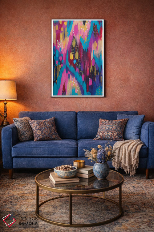 تابلو انتزاعی شماره ۳۸ اثر اتاوی - D3W