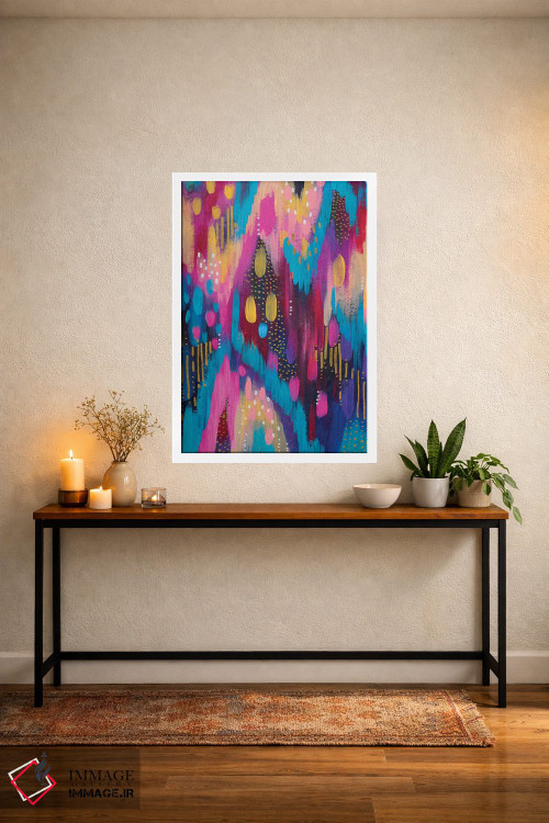 تابلو انتزاعی شماره ۳۸ اثر اتاوی - D4W