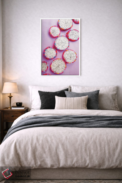 تابلو مینیمال میوه اژدها اثر اتاوی - D6W