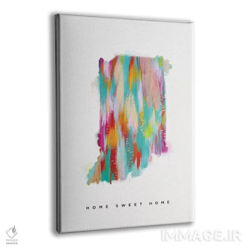 تابلو انتزاعی ایندیانا اثر اتاوی - نمای پرسپکتیو محصول