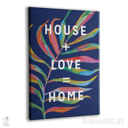 تابلو دکوراتیو خانه اثر اتاوی - نمای پرسپکتیو محصول