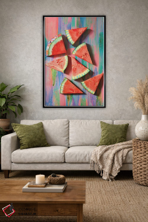 تابلو دکوراتیو هندوانه اول اثر اتاوی - D2B