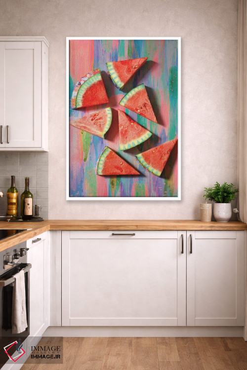 تابلو دکوراتیو هندوانه اول اثر اتاوی - D4W