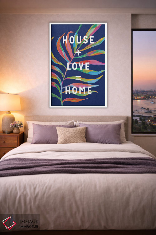 تابلو دکوراتیو خانه اثر اتاوی - D3W