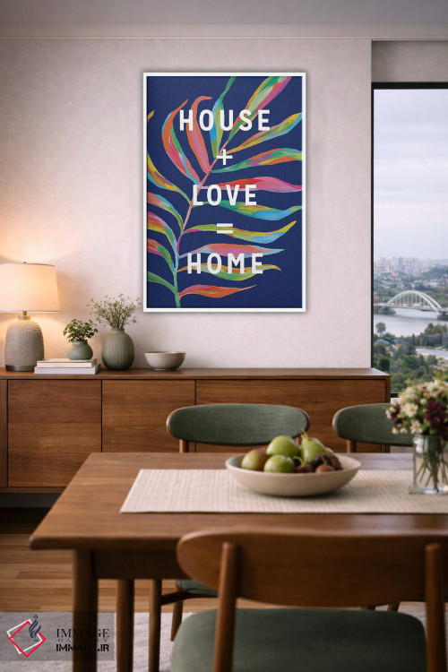 تابلو دکوراتیو خانه اثر اتاوی - D6W