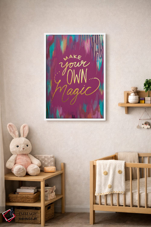 تابلو دکوراتیو مرموزی جادو کن اثر اتاوی - D3W