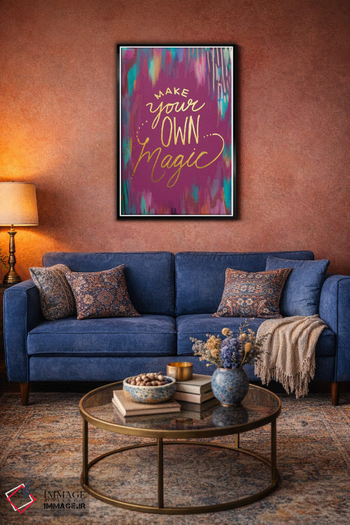 تابلو دکوراتیو مرموزی جادو کن اثر اتاوی - D6B