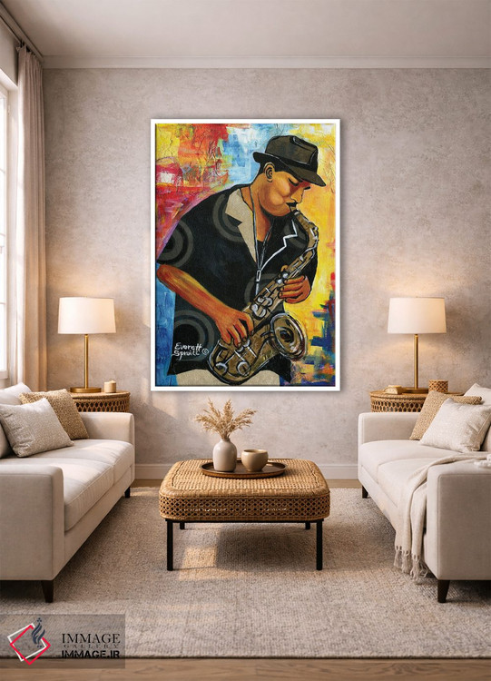 تابلو دکوراتیو تونی وین اثر اورت اسپرویل - D1W