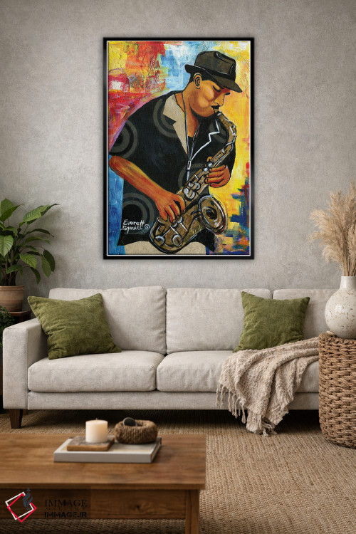 تابلو دکوراتیو تونی وین اثر اورت اسپرویل - D2B