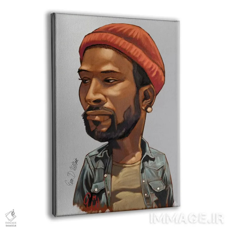 تابلو دکوراتیو ماروین اثر ایوان ویلیامز - نمای پرسپکتیو محصول