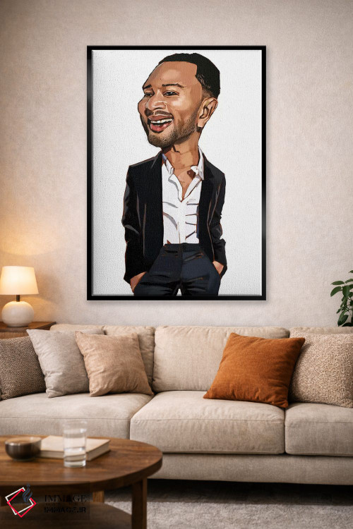 تابلو دکوراتیو جان لجند اثر ایوان ویلیامز - D1B