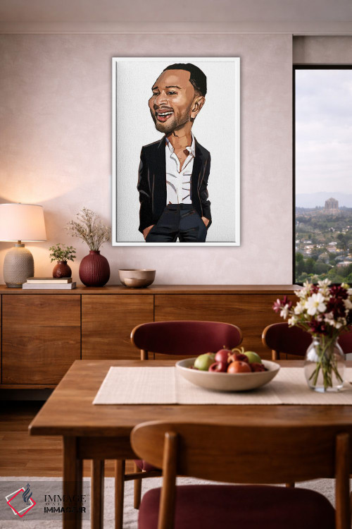 تابلو دکوراتیو جان لجند اثر ایوان ویلیامز - D4W