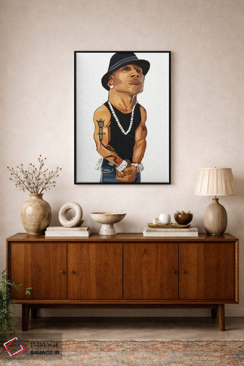 تابلو دکوراتیو ال ال کول جی اثر ایوان ویلیامز - D1B