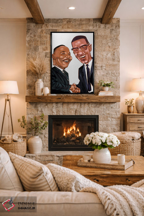 تابلو دکوراتیو ام ال کی و ایکس اثر ایوان ویلیامز - D1B