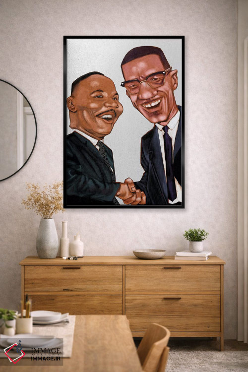 تابلو دکوراتیو ام ال کی و ایکس اثر ایوان ویلیامز - D2B