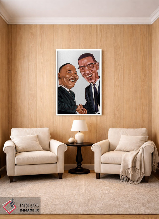 تابلو دکوراتیو ام ال کی و ایکس اثر ایوان ویلیامز - D3W