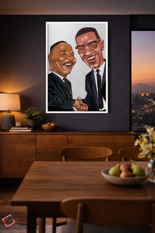 تابلو دکوراتیو ام ال کی و ایکس اثر ایوان ویلیامز - D4W