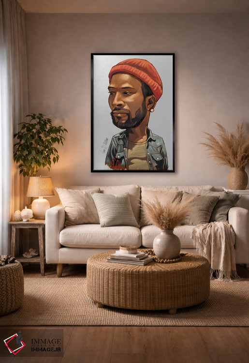 تابلو دکوراتیو ماروین اثر ایوان ویلیامز - D5B