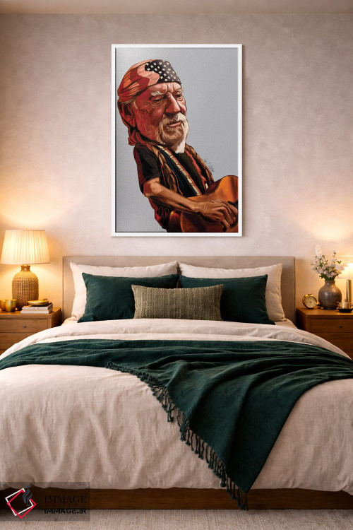 تابلو دکوراتیو ویلی نلسون اثر ایوان ویلیامز - D2W