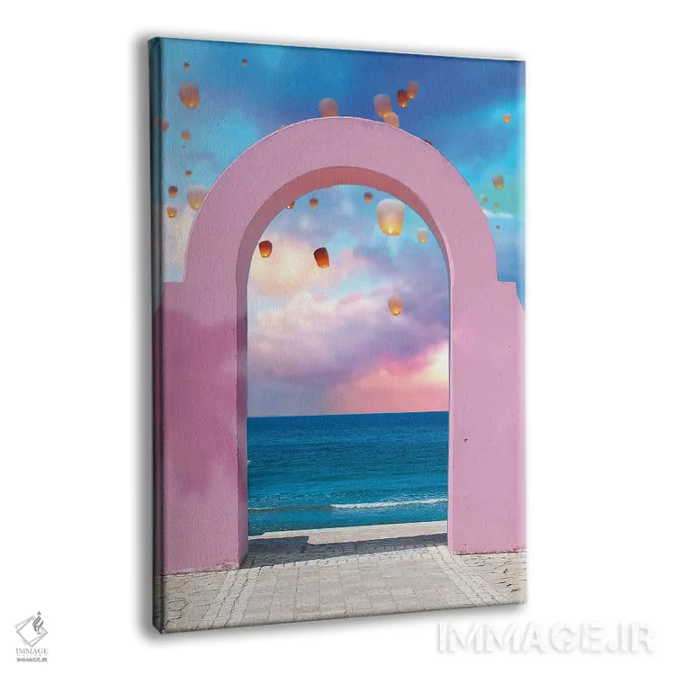 تابلو دکوراتیو طاق و فانوس ها اثر ارین سامر - نمای پرسپکتیو محصول