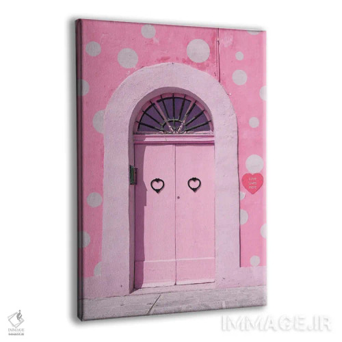 تابلو دکوراتیو عشق اینجا زندگی می کند اثر ارین سامر - نمای پرسپکتیو محصول