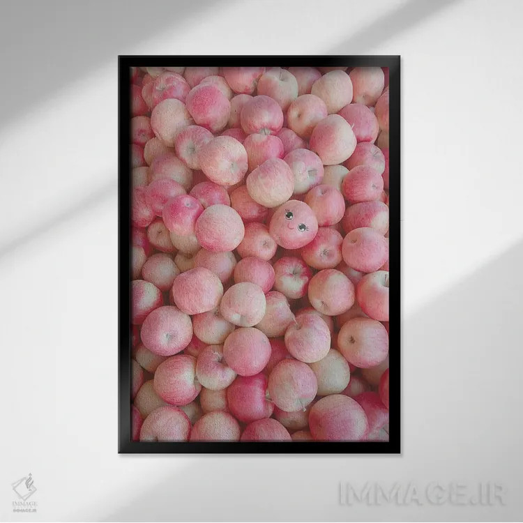 تابلو دکوراتیو نور چشمم اثر ارین سامر - نمای قابدار مشکی