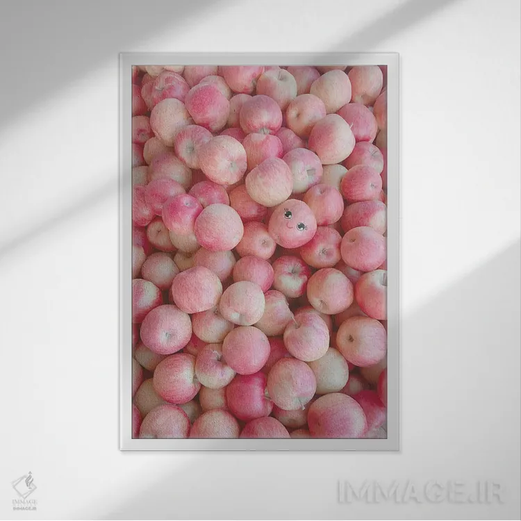 تابلو دکوراتیو نور چشمم اثر ارین سامر - نمای قابدار سفید