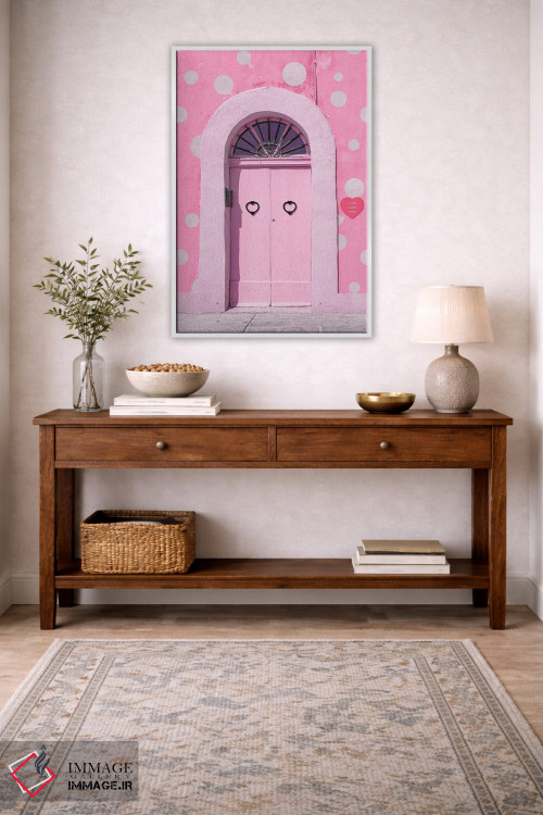 تابلو دکوراتیو عشق اینجا زندگی می کند اثر ارین سامر - D2W