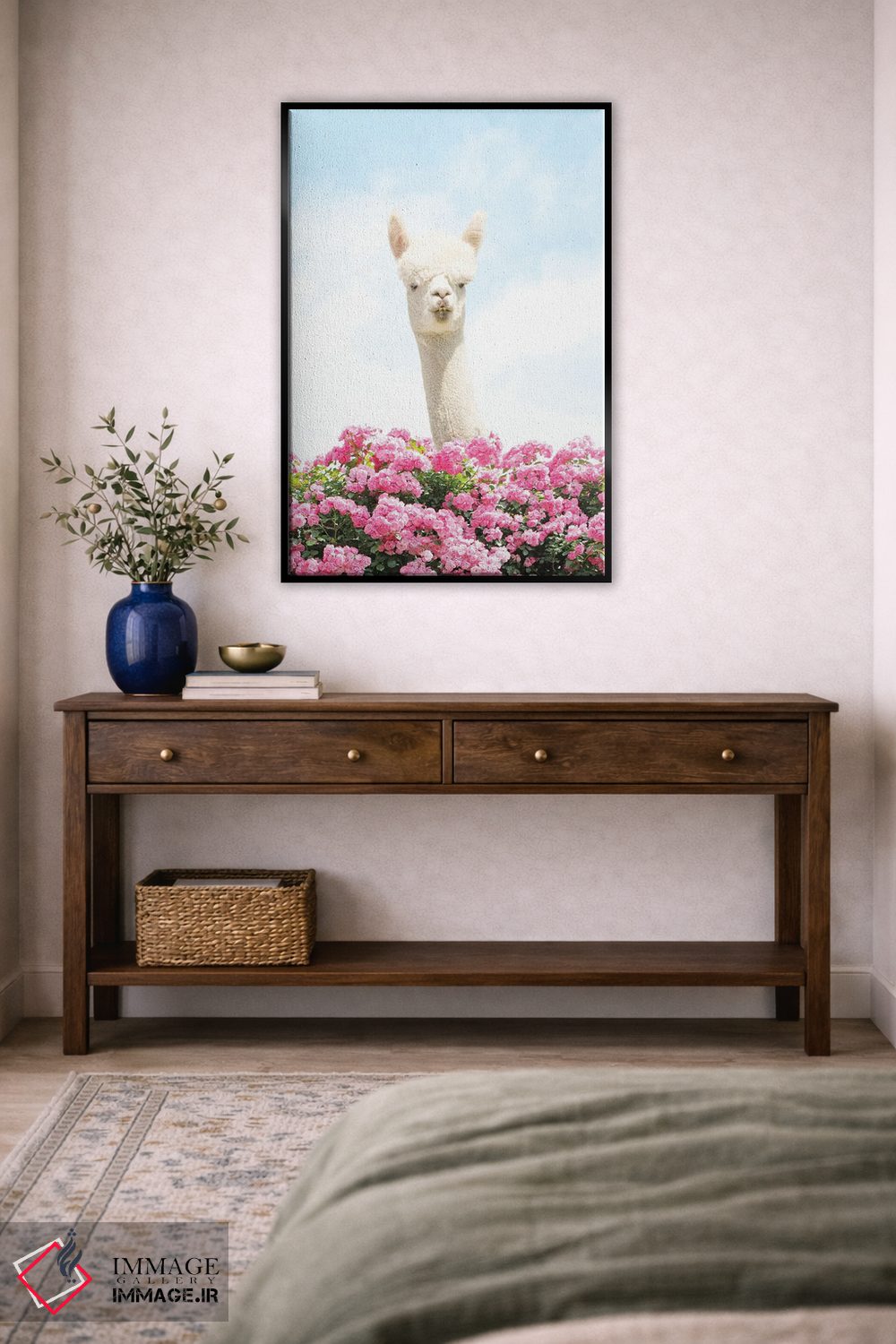 تابلو دکوراتیو در زدم برای سلام دادن اثر ارین سامر - D6B