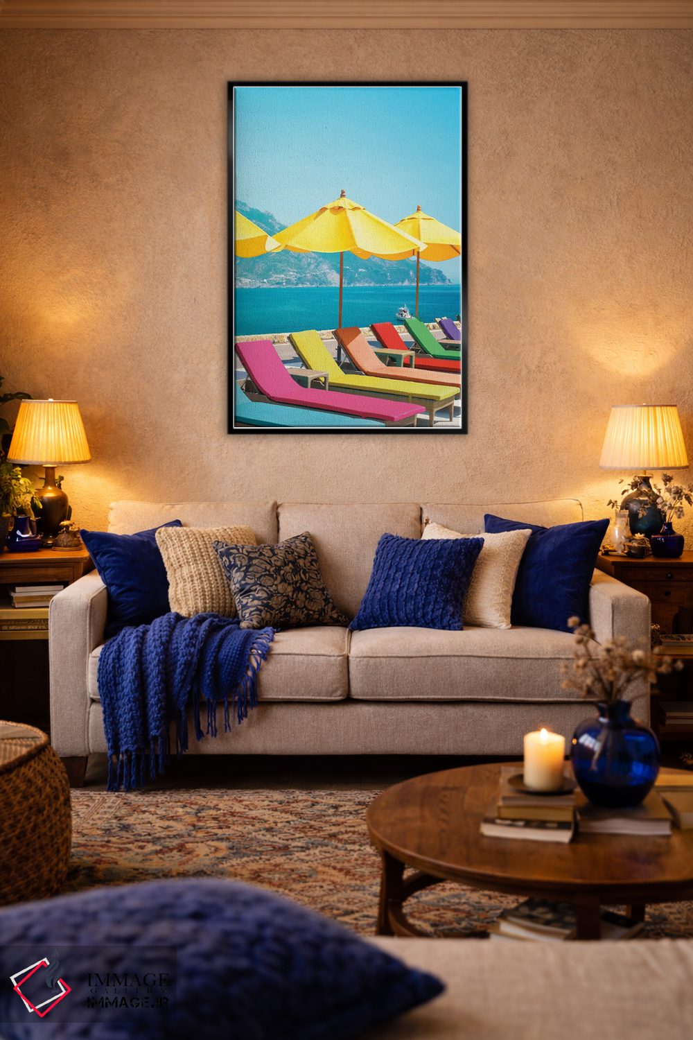 تابلو دکوراتیو آمالفی اثر ارین سامر - D6B