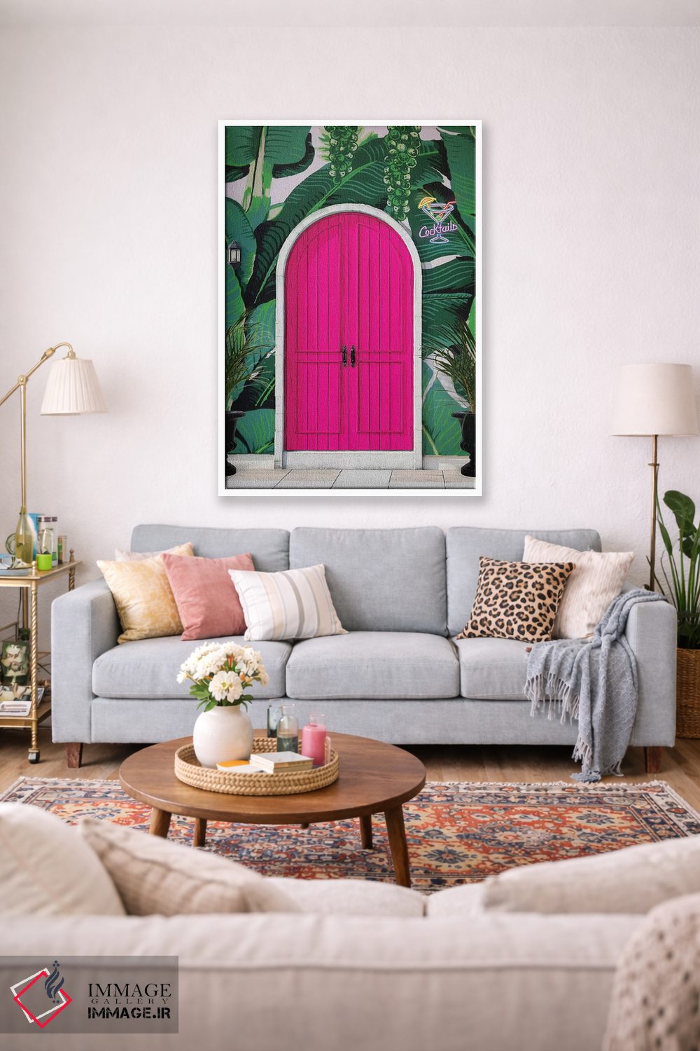 تابلو دکوراتیو سالن بهشتی اثر ارین سامر - D1W