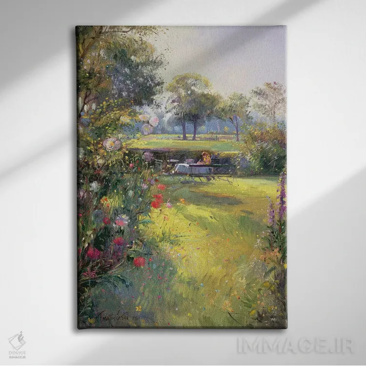 تابلو کلاسیک نامه صبحگاهی اثر تیموتی ایستون - نمای روبهرو روی دیوار