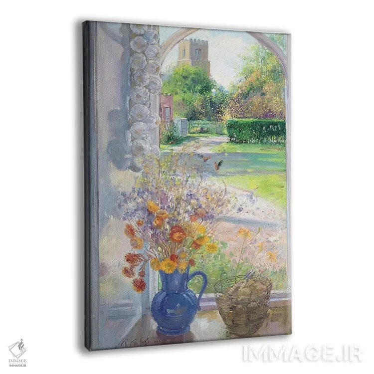 تابلو کلاسیک زندگی بی حرکت پاییزی اثر تیموتی ایستون - نمای پرسپکتیو محصول